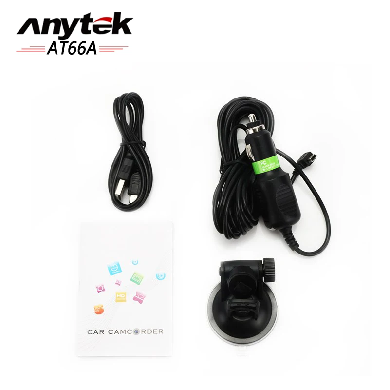 Anytek at66a Видеорегистраторы для автомобилей Full HD Новатэк 96650 автомобильный Камера