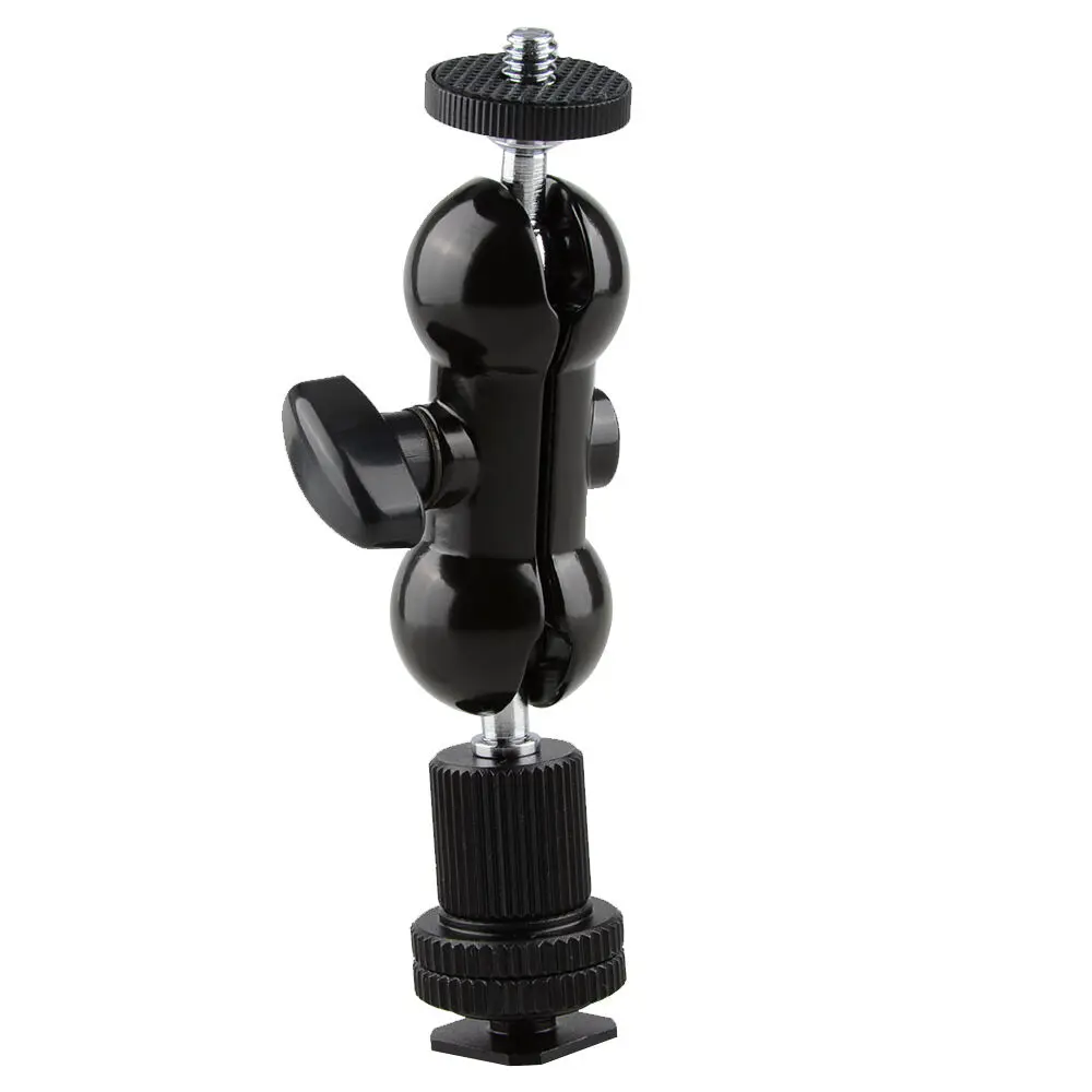 CAMVATE шариковая головка 1/4 &quotвинтовое крепление Горячий башмак для DSLR камеры DV