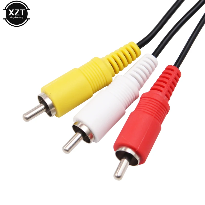 Мини USB к 3 RCA камера Аудио Видео av кабель для Canon EOS 5D2 5D Mark III 6D 7D 60D 70D 700D 760D G7X G1X SX50 SX60