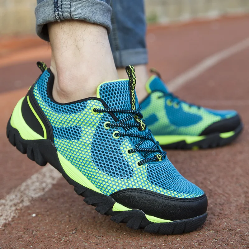 Высокое Качество Мужчин Повседневная Обувь Кроссовки Дышащий Люксовый Бренд