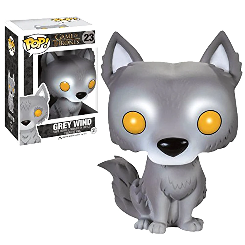 Funko pop Игра престолов серый ветер 23 # экшн игрушки Фигурки из ПВХ Коллекция Модель