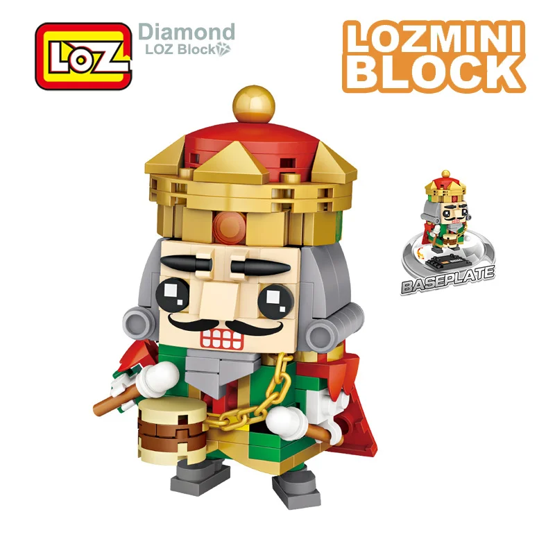LOZ King Мини Строительные блоки фигурка кирпичной головы миниатюрные игрушки