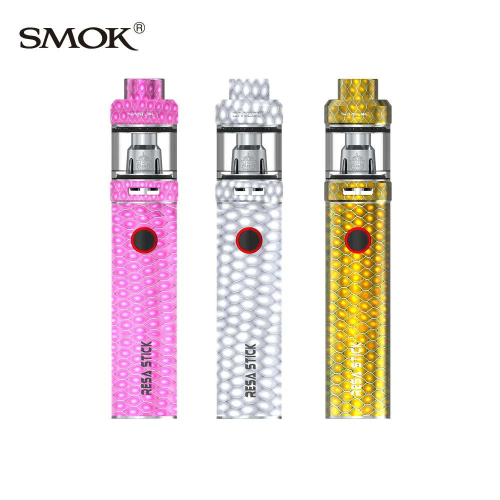 SMOK Resa Stick Kit Vape Pen Style встроенный аккумулятор 2000 мАч электронная сигарета комплект
