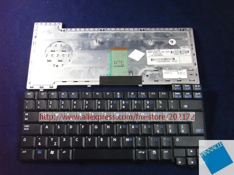 

Brand New Black Laptop Notebook Keyboard 378248-231 365485-231 6037A0093630 For HP Compaq nc6120 nx6110 series (Slovakia)