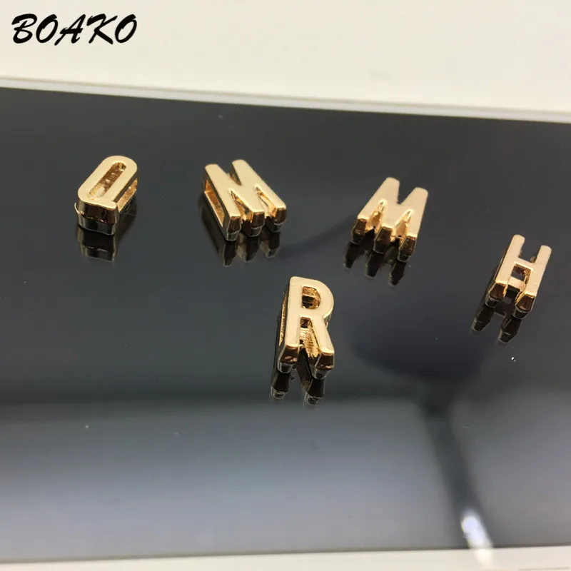 Женское ожерелье в форме сердца BOAKO маленькое золотое с буквами 26 дюймов модное