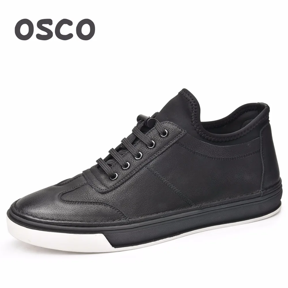 Мужские туфли-оксфорды OSCO Модные Повседневные Дышащие туфли с вулканизированной