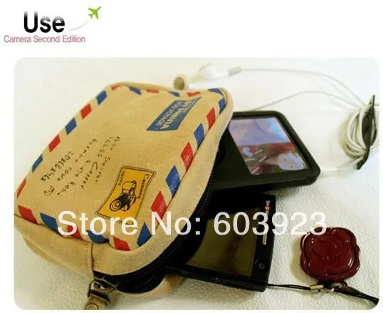 Новая модная сумка-конверт маленького размера для переноски цифровой камеры