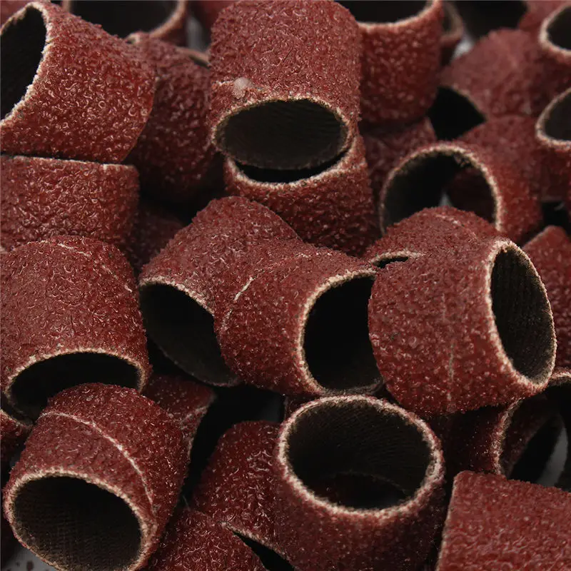 Абразивные Спиральные Насадки 100 дюйма зернистость 60 # 1/2 шт.|sanding sleeves|sanding drum