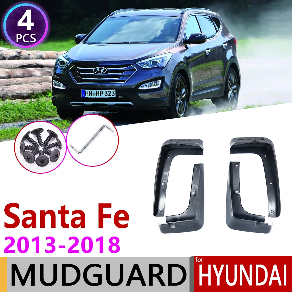 Для hyundai Santa Fe ix45 2013 ~ 2018 DM крыло брызговики брызговик ЛОСКУТ аксессуары для