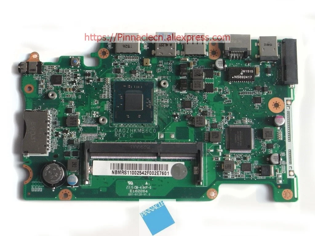 

Материнская плата NBMRS11002 для Acer Aspire ES1-111M /W N2940 CPU DA0ZHKMB6C0 ZHK