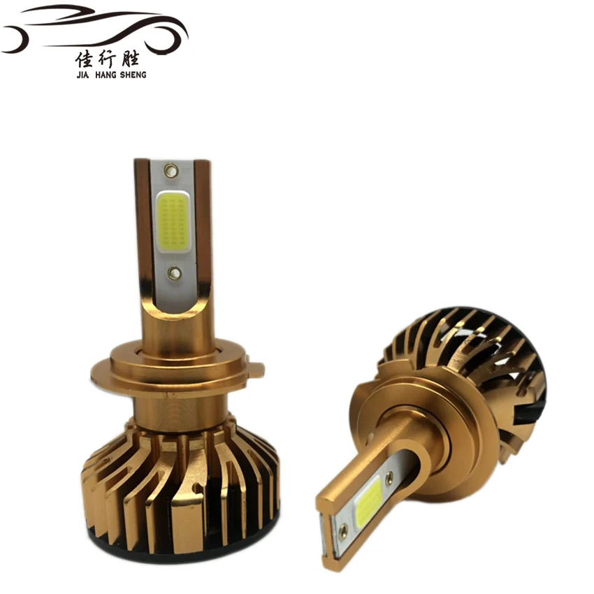 JHS Заводская поставка LED M6 H4 H7 H1 COB светодиодные лампы для фар H11 H13 12V 9005 9006 H3 9004 9007 9012