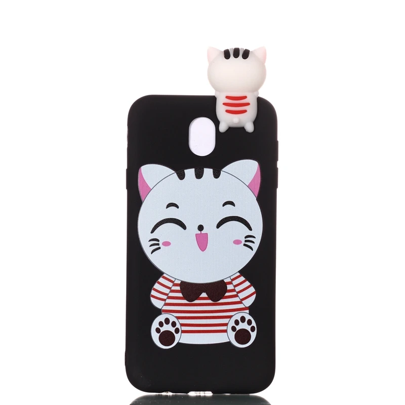 For Coque Samsung Galaxy J7 2017 Case 3D Cartoon Toy Owl Panda Unicorn Cat Soft Silicon Back Cover J730 |
