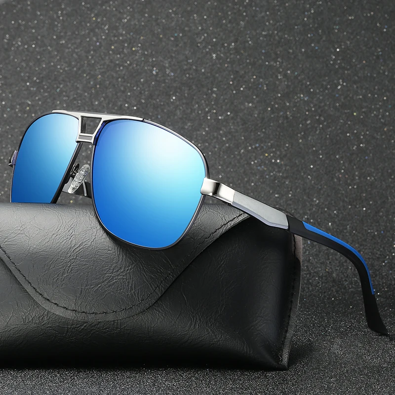 2018 New Sunglasses Men fashion driving high definition polarized personality trend of frog mirror | Аксессуары для одежды