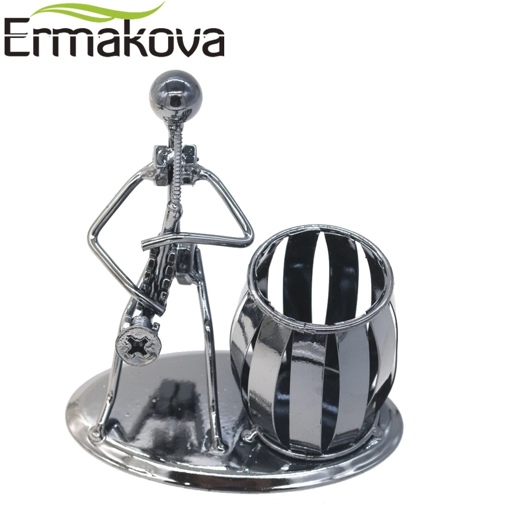 Музыкальная группа ERMAKOVA металлическая музыкальная ретро стиль Sax фигурка модель