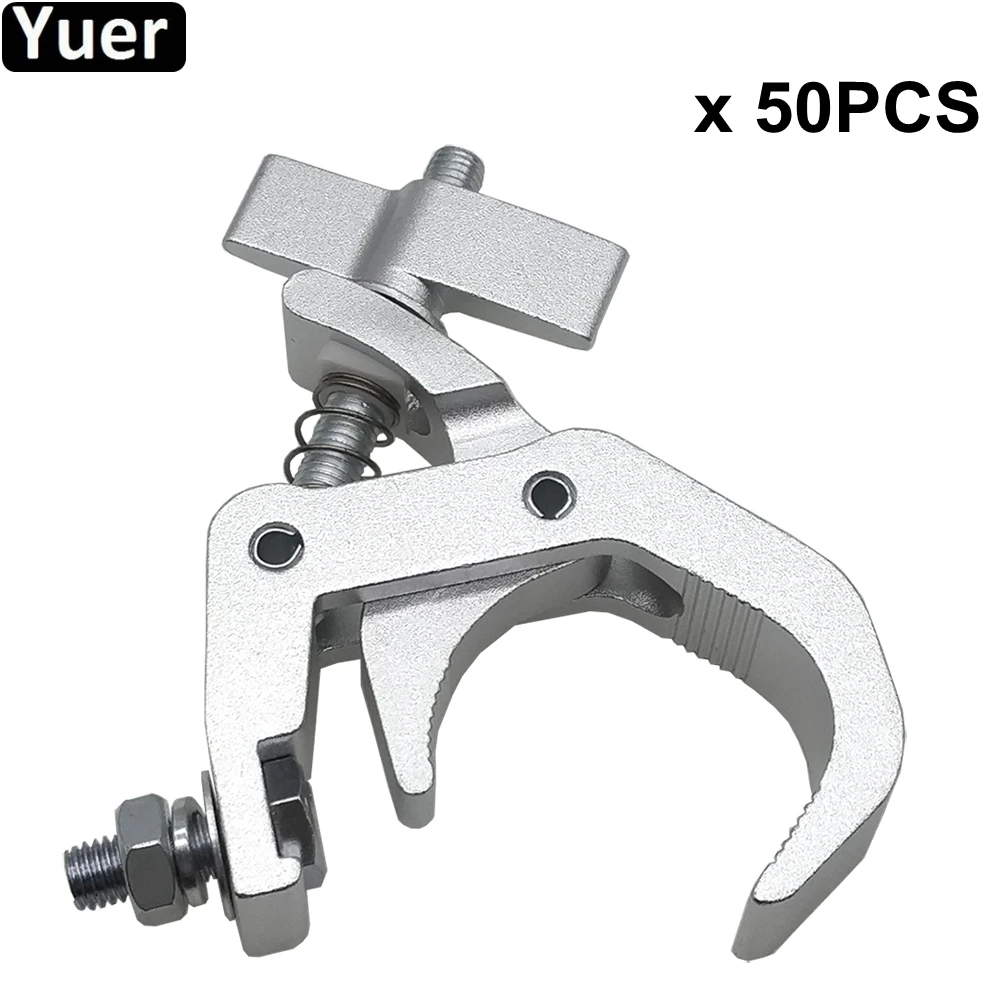 

50Pcs/Lot Lighting Accessories High quality Aluminium material 150KG 40-60mm Light Hook can be Choose For LED Par Moving Head DJ
