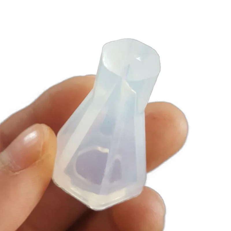 Transparent Silicone manual cubic three pyramid silicone energy tower DIY mould jewelry resin molds for | Украшения и аксессуары