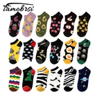 Летние невидимые носки Charizard с авокадо, короткие носки с низким вырезом, носки без шоу, тапочки, кроссовки, носки, хлопковые забавные Веселые носки-лодочки