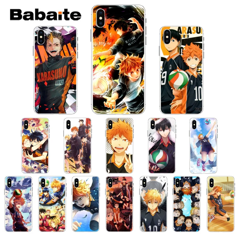 Babaite для костюмированной вечеринки по японскому Аниме Haikyuu волейбол ТПУ мягкий