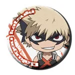 1 1 шт. значок аниме «Мой герой» Academy Boku no Hero Bakugou Katsuki Izuku Midoriya значок брошь значки - Окраска металла: 1