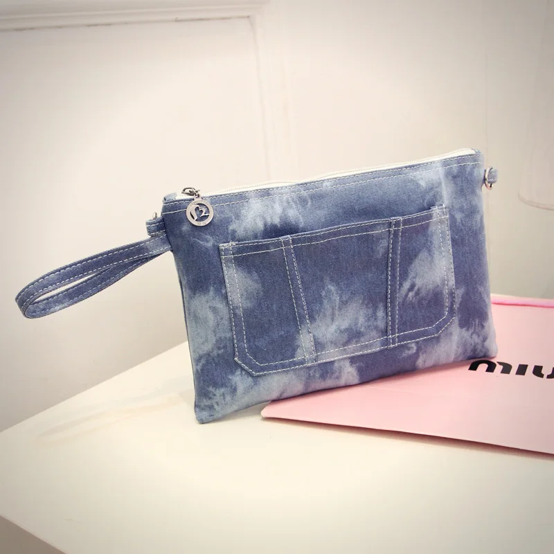 Джинсовой Ткани женщин Сумки Посыльного Дамы Мини Небольшой Мешок Плеча