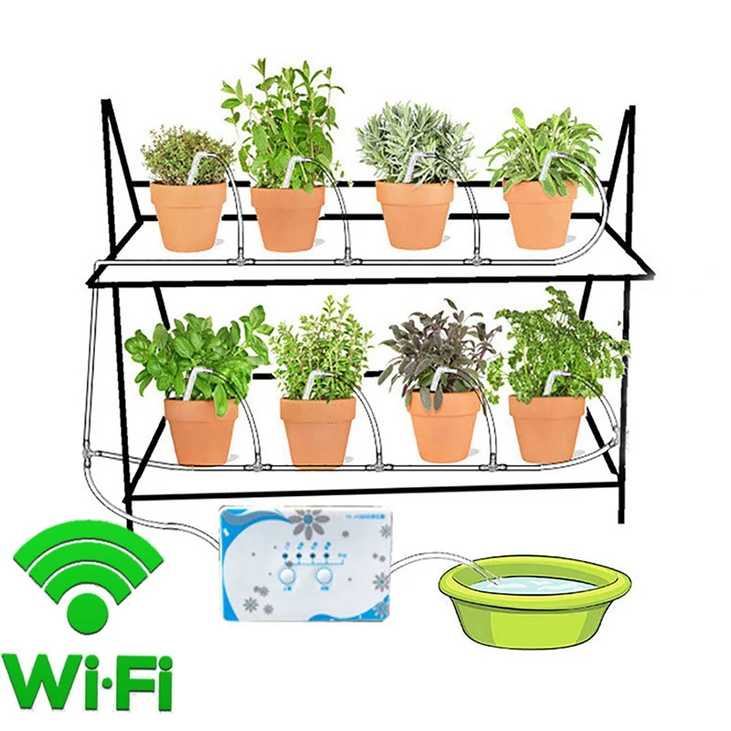 Умный орошение спринклер контроллер Wifi автоматический полив устройство