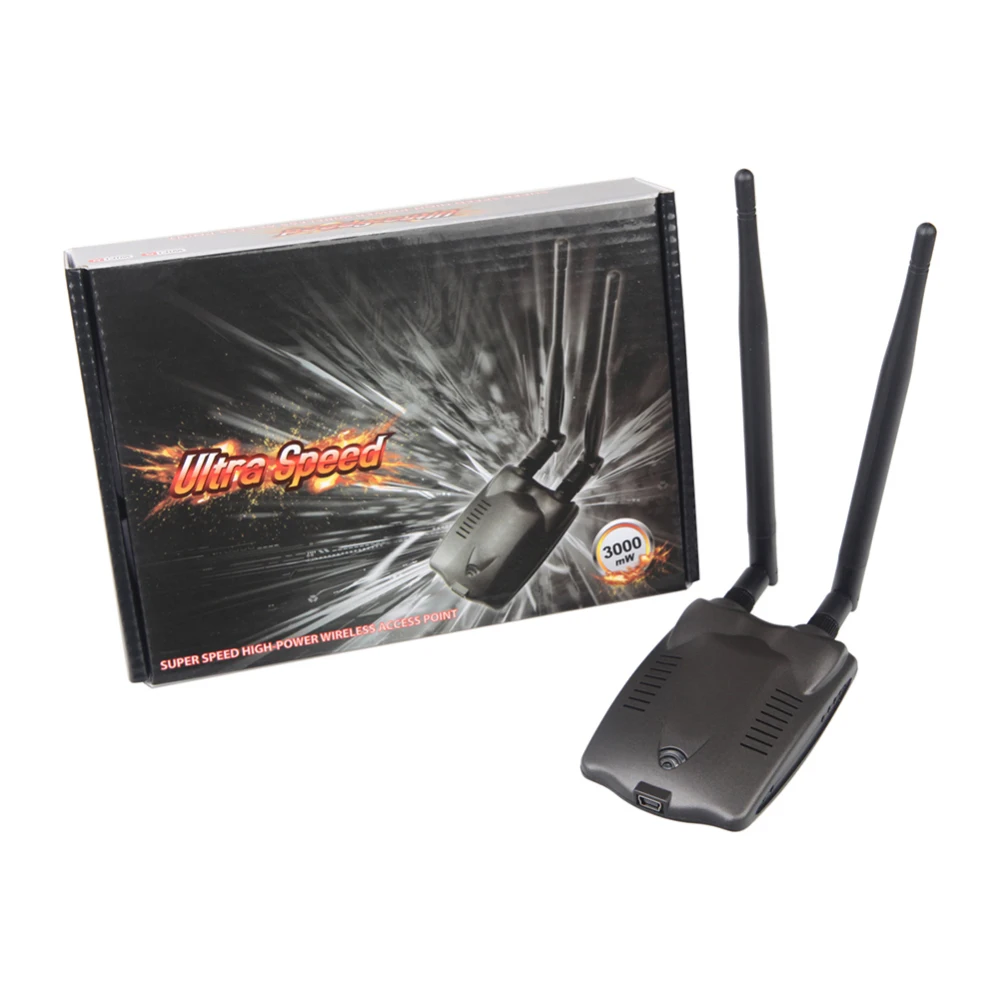 N9100 USB беспроводная сетевая карта Wi Fi адаптер высокой мощности RT3070L двойная