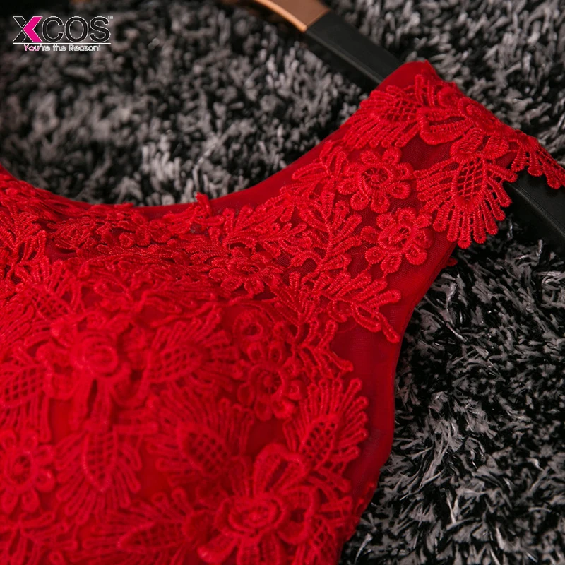 Бордовые вечерние платья длинное платье Vestido de Festa трапециевидной формы