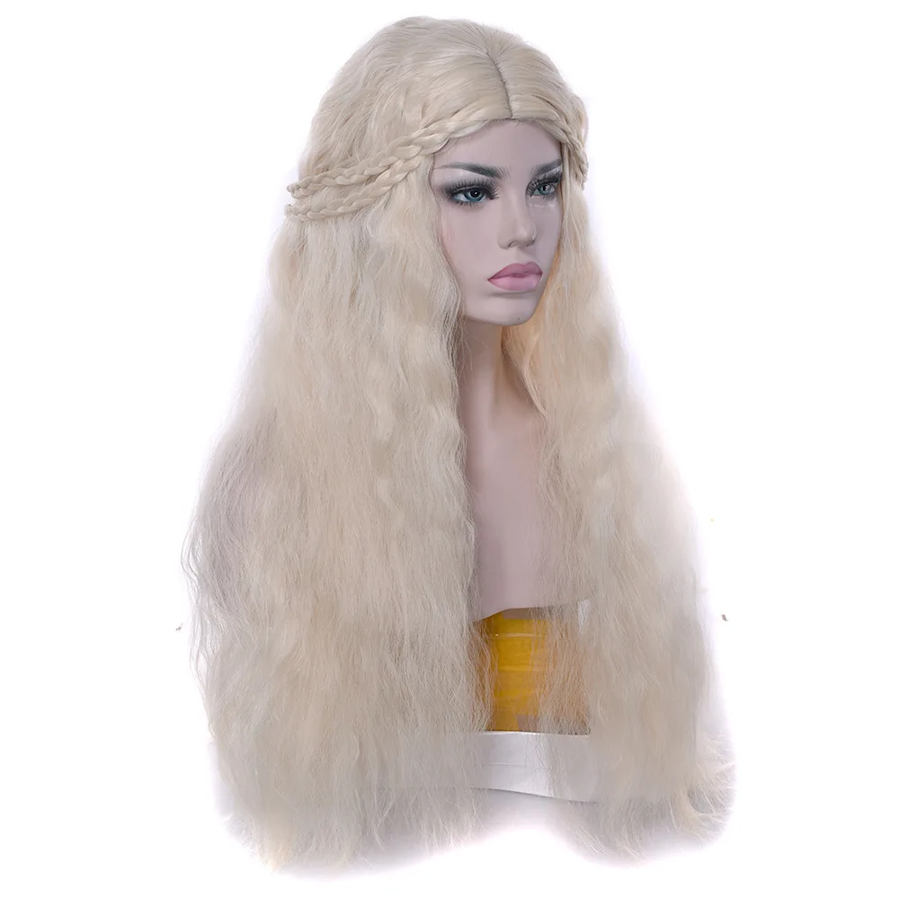 Мать дракона Song of Ice and Fire Rights игра danelis соткут длинные вьющиеся Costplay