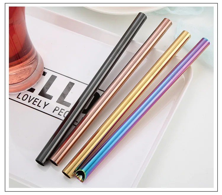 3 шт. многоразовые соломинки для питья из нержавеющей стали|Соломинки питья| |