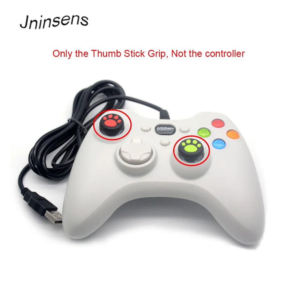 80 шт./лот для XBOX ONE/XBOX360/PS4 Grip Cap Cat аналоговый контроллер Thumb Stick PS4 Xbox Thumbstick Button Cover