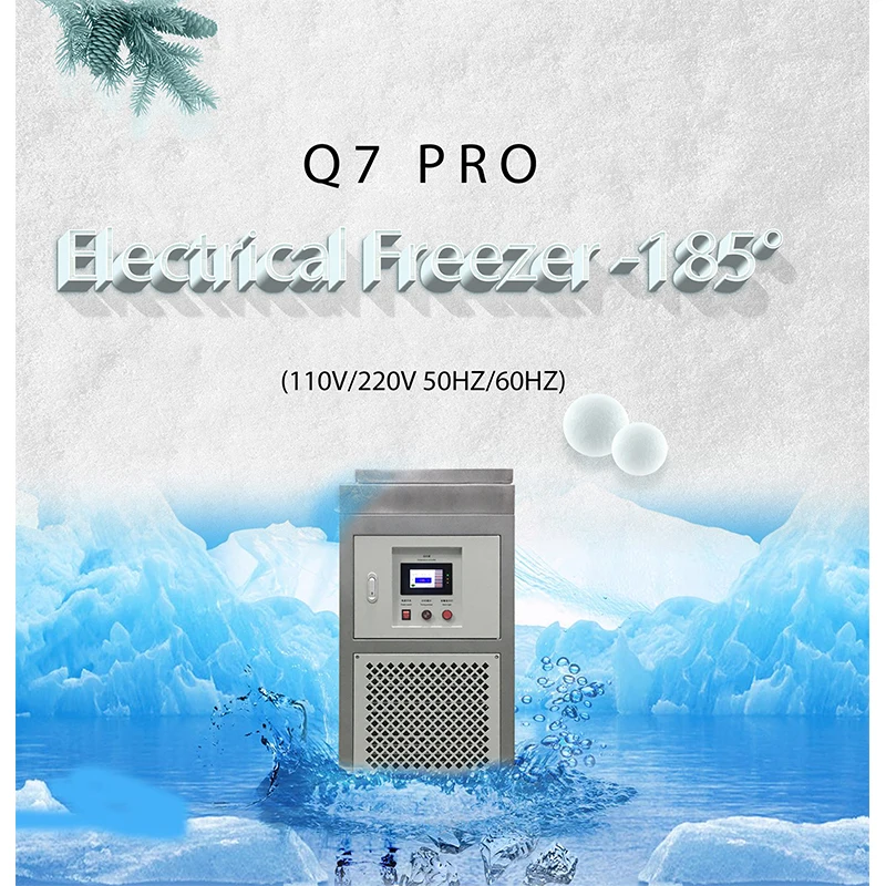 Q7 Pro-185 градусов морозильник машина сепаратор для ЖК-дисплей Экран Стекло и рамка замораживания отделяя набор электроинструментов