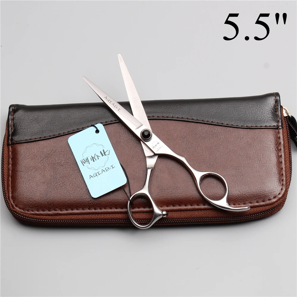 5 &quot6 0&quot Япония 440C AQIABI Парикмахерские ножницы обычные Ножницы Профессиональные
