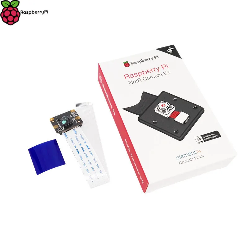 Официальный модуль камеры Raspberry Pi ночное видение V2 с чипами датчиков Sony IMX219 8 Мп