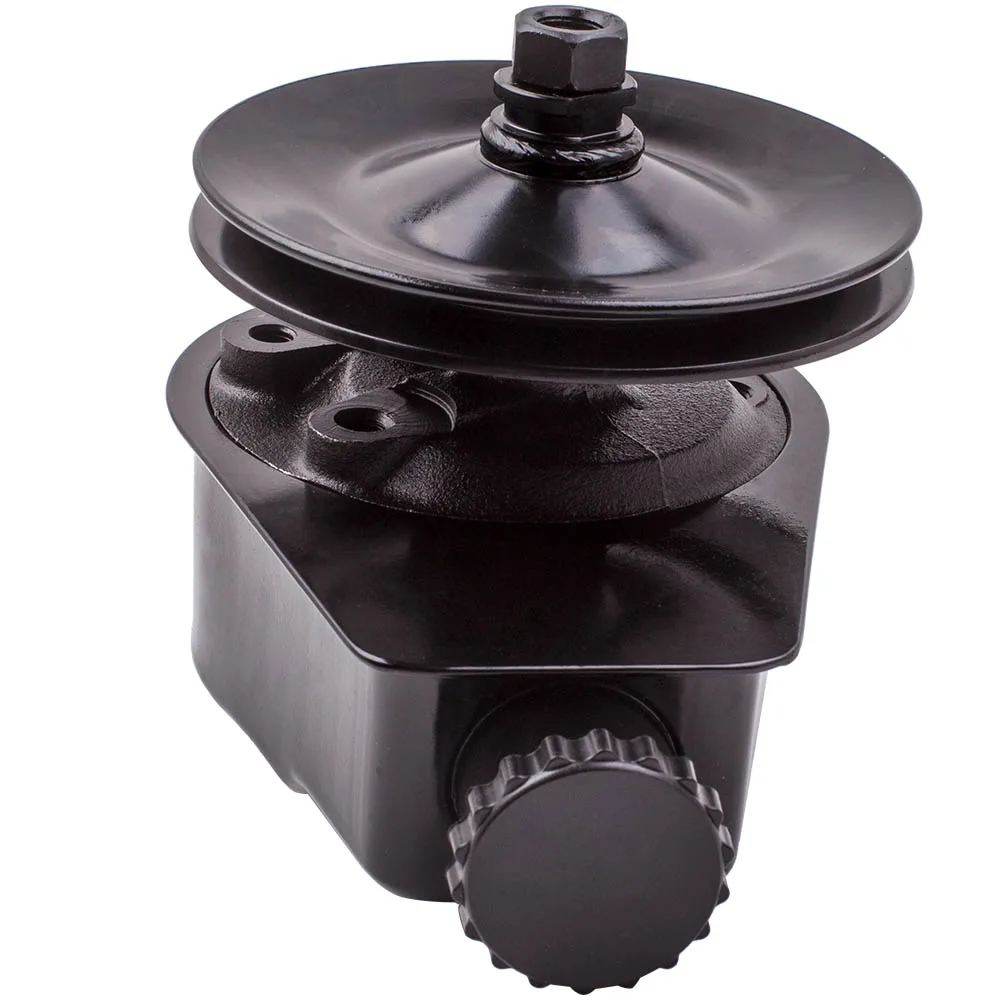 Насос гидроусилителя рулевого управления W/одиночный паз шкив для GM SBC Chevy Black Saginaw