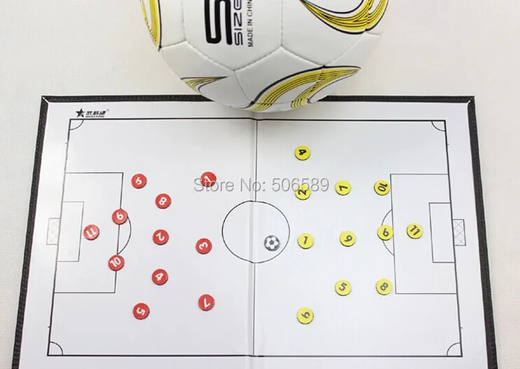 football tactical board leather cover 42x27cm 500 g 6023 | Спорт и развлечения