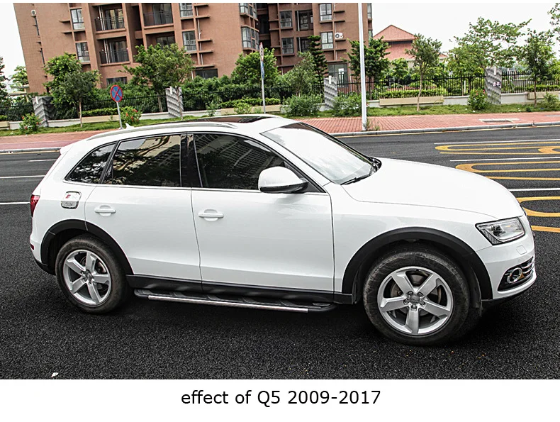 Новое поступление подножка nerf боковая для AUDI Q5 2009 2010 2011 2012 2013 2014 2015 2016 2017