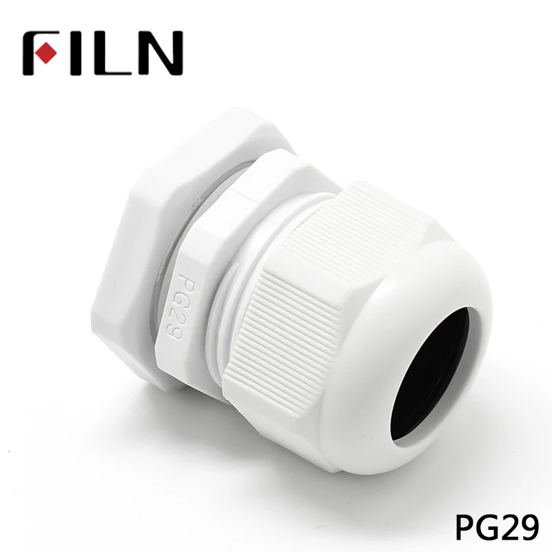 Фото Высококачественный IP68 PG29 18-25 мм водонепроницаемый нейлоновый кабельный сальник без водонепроницаемой прокладки пластиковый водонепрониц... №4