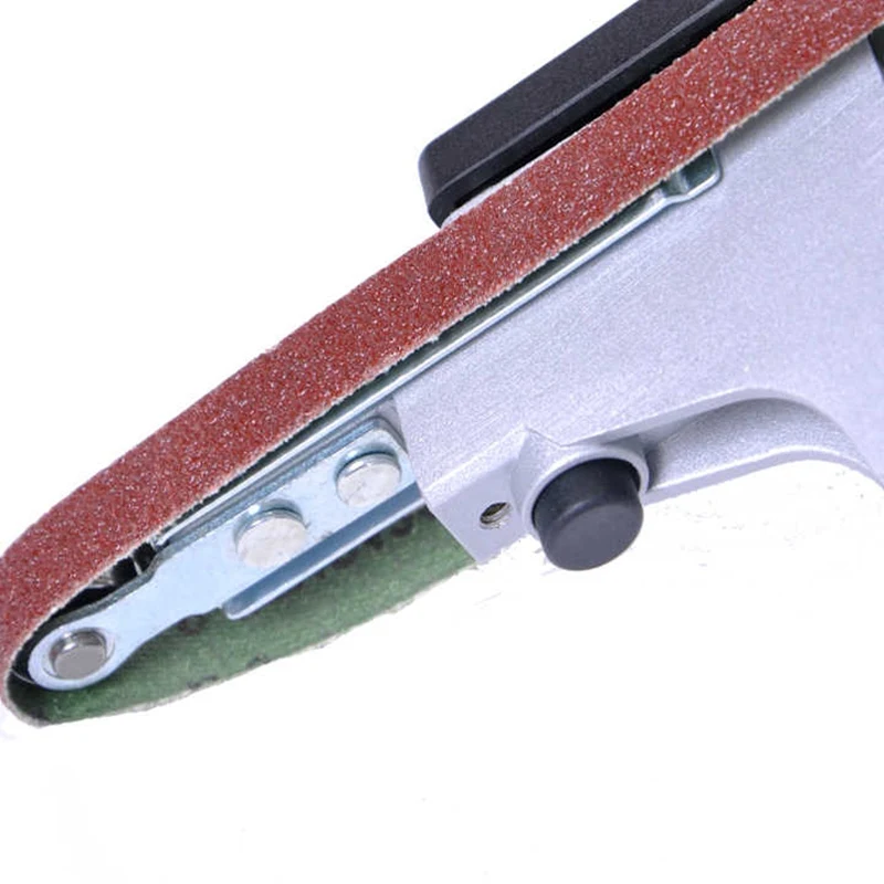 Ленточная шлифовальная машинка 220 В портативный полировальный станок для