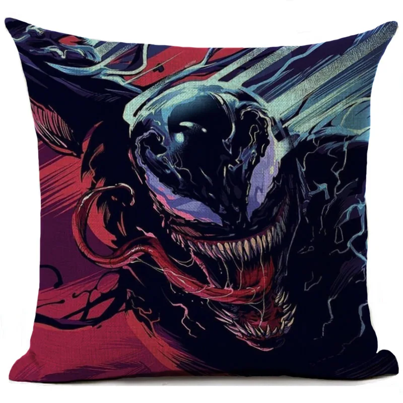 Чехол на подушку Venom Льняные декоративные подушки для дивана 45*45 см|Наволочки| |