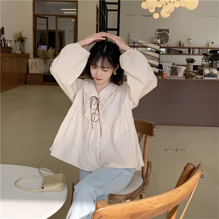 Элегантный дизайн с длинными рукавами и v образным вырезом бантом поясом