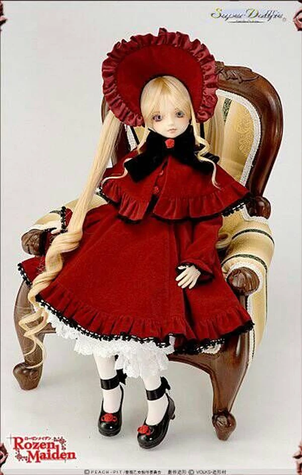 Полный комплект! Бесплатный макияж и глаза включены! Shinku shonku Rozen Maiden высокое