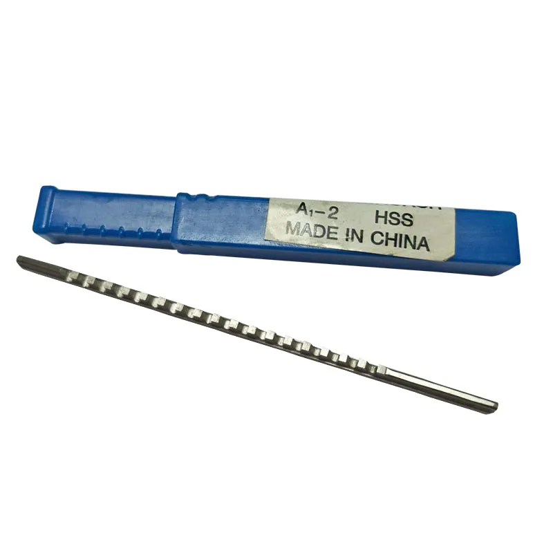

2mm A Push-Type Keyway Broach Metric Sized High Speed Steel for CNC Cutting Machine Tool