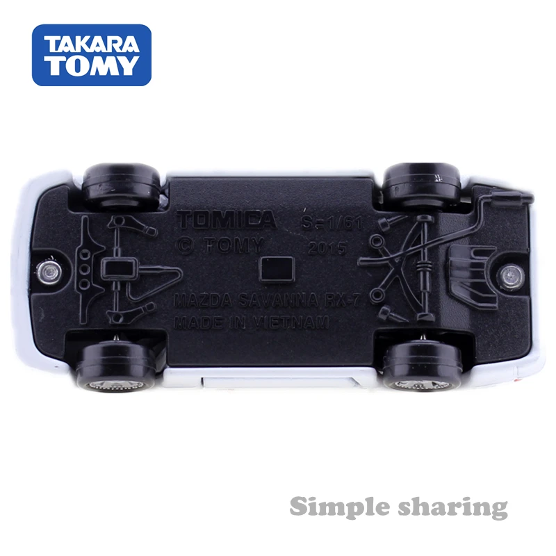 Takara Tomy мечта Tomica № 168 Initial D FC3S RX 7 MAZDA игрушечный автомобиль литой миниатюрный Детские модели игрушки с дистанционным управлением комплект Коллекционные вещи поп безделушка