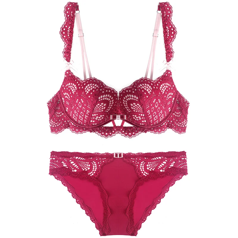 2 шт новые стильные 3D чашки Бюстгальтеры и трусы наборы комфортное дышащее