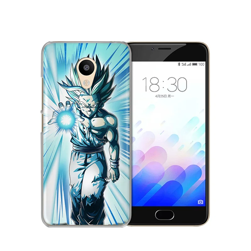 For Meizu M3S M3 Note M5 M5S M5C M6 U10 U20 Pro 6 16th Phone Case back cover coque pattern Dragon Ball goku cartoon silicone |
