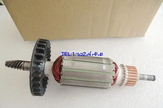 AC220-240V арматура роторный двигатель для замены 6 зубьев MAKITA 516308-7 9237CB 9227CB 9227C 9227CY арматура