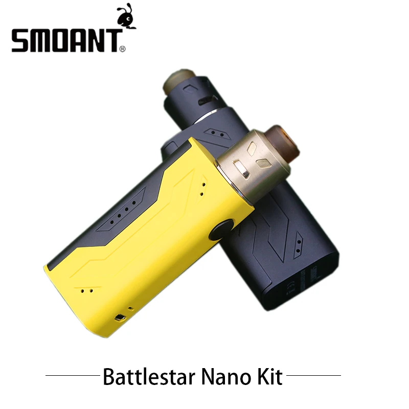 Новое поступление оригинальный Smoant Battlestar Nano RDA Start Kit 80 Вт бокс мод без задержки