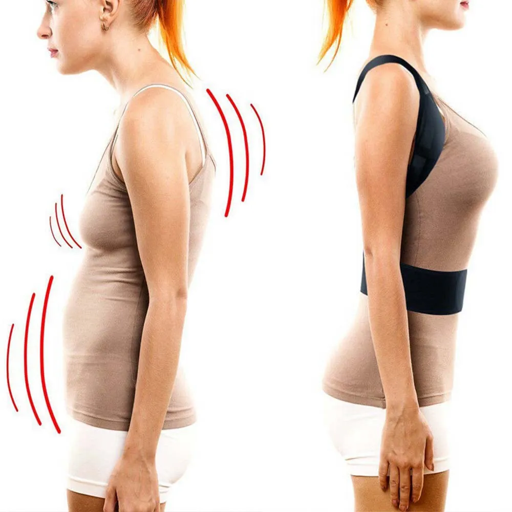 Плечевая осанка корректирующий пояс для взрослых и детей формирователь тела