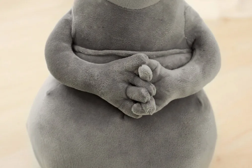 1 шт. 20 см статуя ожидания мем Tubby серый блок плюшевые игрушки мягкие чучела Монстр Кукла Homunculus Loxodontus креативный хороший милый подарок