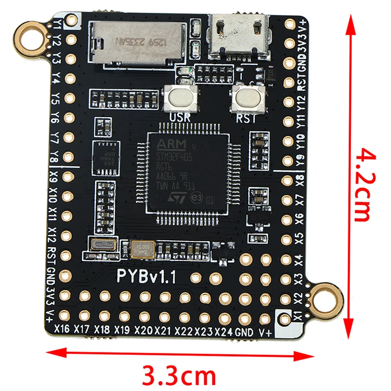 1 шт. микропитон Pyboard V1.1 Python программирующая плата 4 2*3 3 см | Обустройство дома